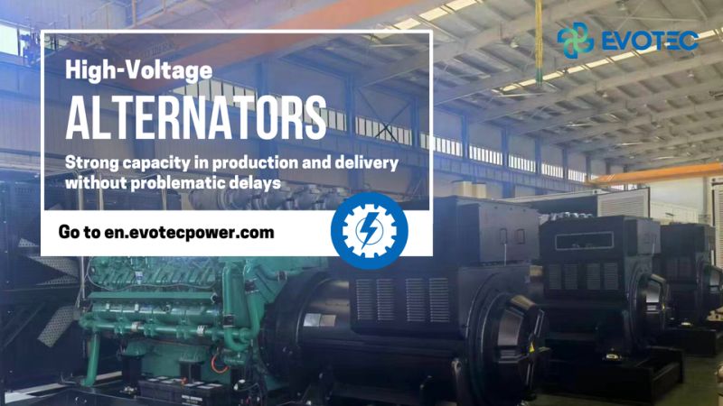 ثلاثة مولدات أخرى (1600KW * 10.5KV) جاهزة لمركز البيانات!