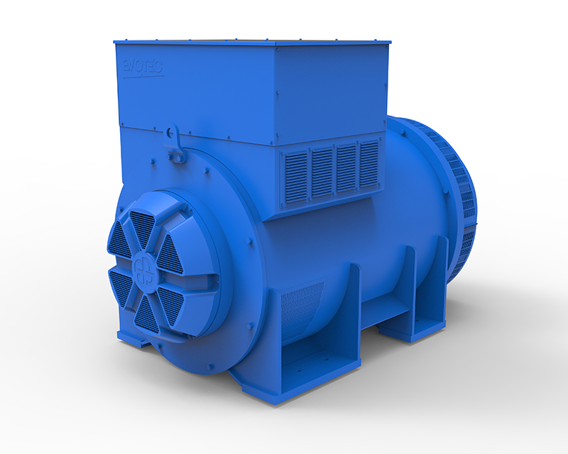 EVO568 Series Industrial Generator 3000/4500kVA，400/480V，50/60Hz，4/6/8/10Pole