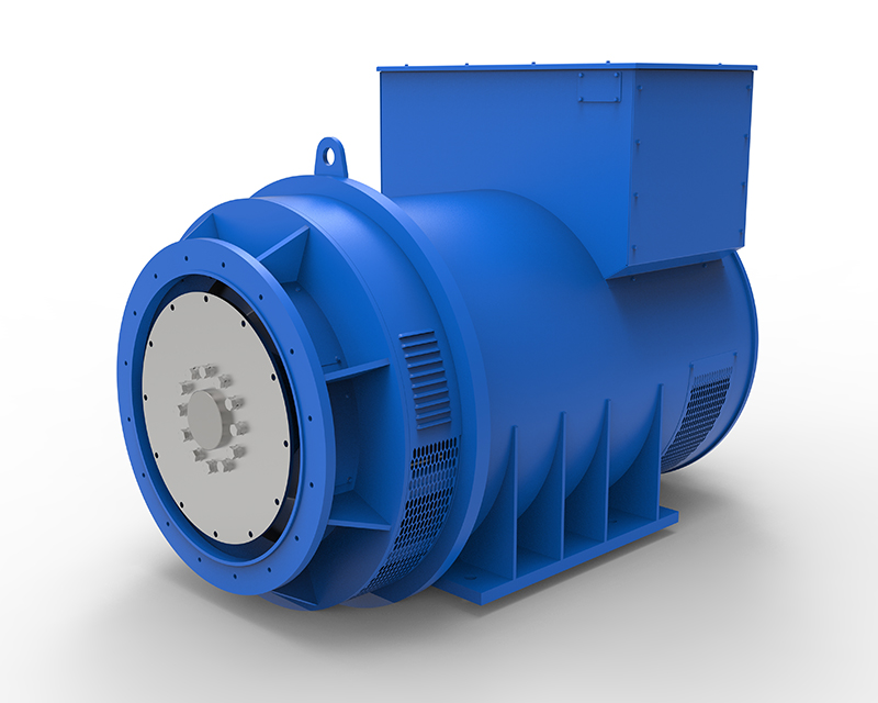 EVO528 Series Industrial Generator 2500/3300kVA，400/480V，50/60Hz，4/6/8/10Pole