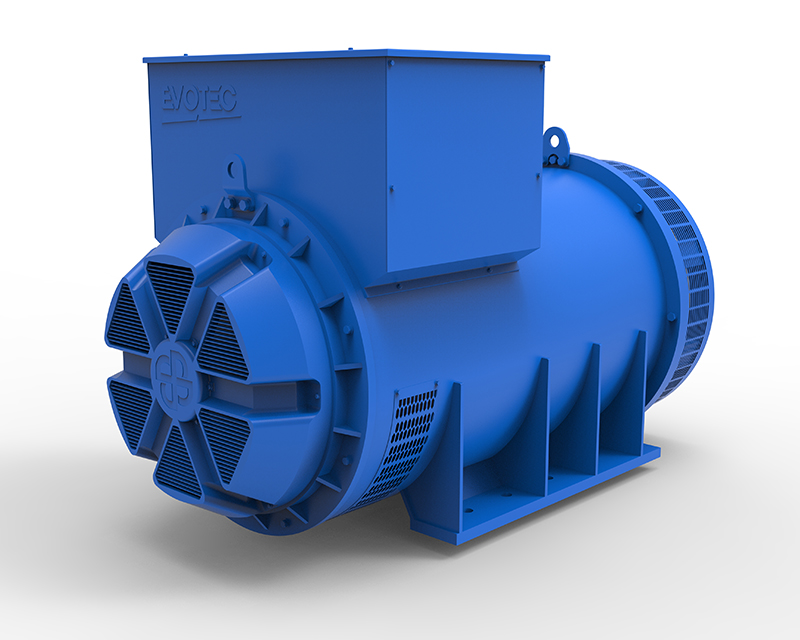 EVO468 Series Industrial Alternator 1650/2700kVA，400/480V，50/60Hz，4/6/8/10Pole