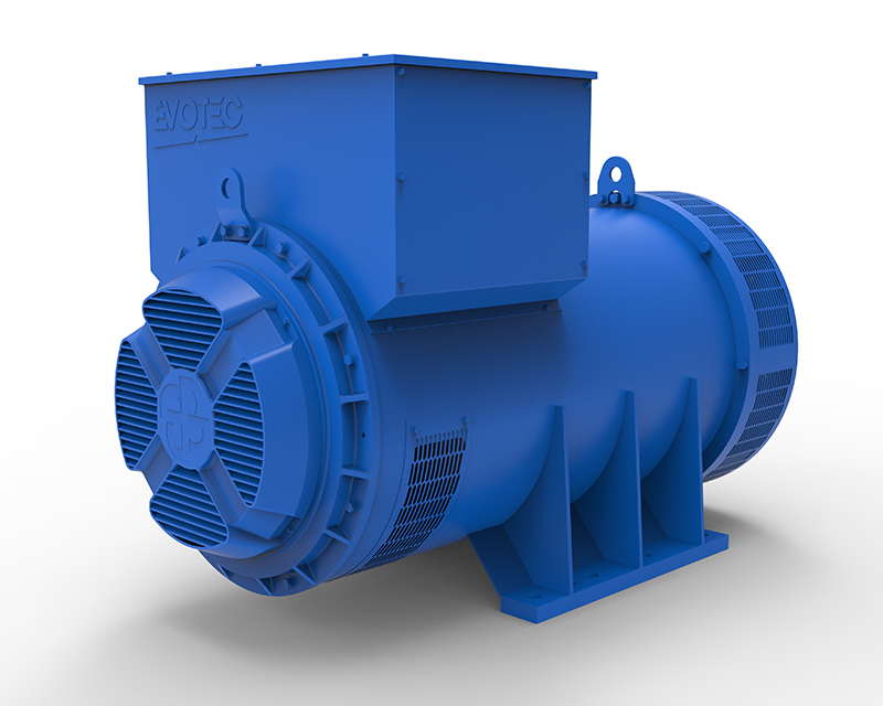 EVO428 Series Industrial Generator 913/1800kVA，400/480V，50/60Hz，4/6/8/10Pole