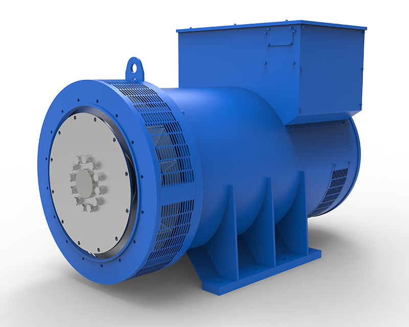 EVO428 Series Industrial Generator 913/1800kVA，400/480V，50/60Hz，4/6/8/10Pole