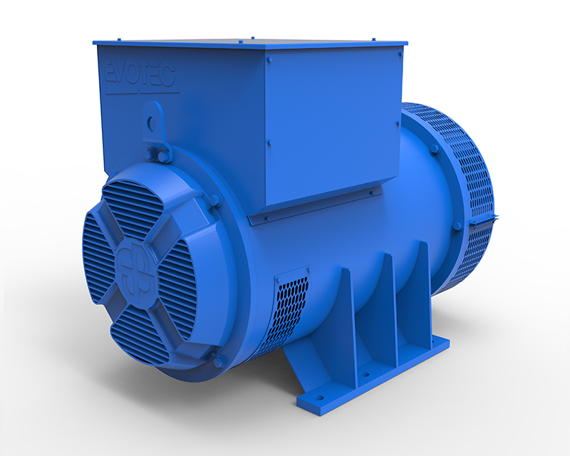 EVO368 Series Industrial Generator 563/960kVA，400/480V，50/60Hz，4/6/8/10Pole