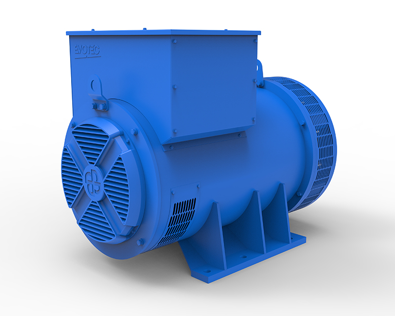 EVO318 Series Industrial Generator 381/600kVA，400/480V，50/60Hz，4/6/8/10Pole