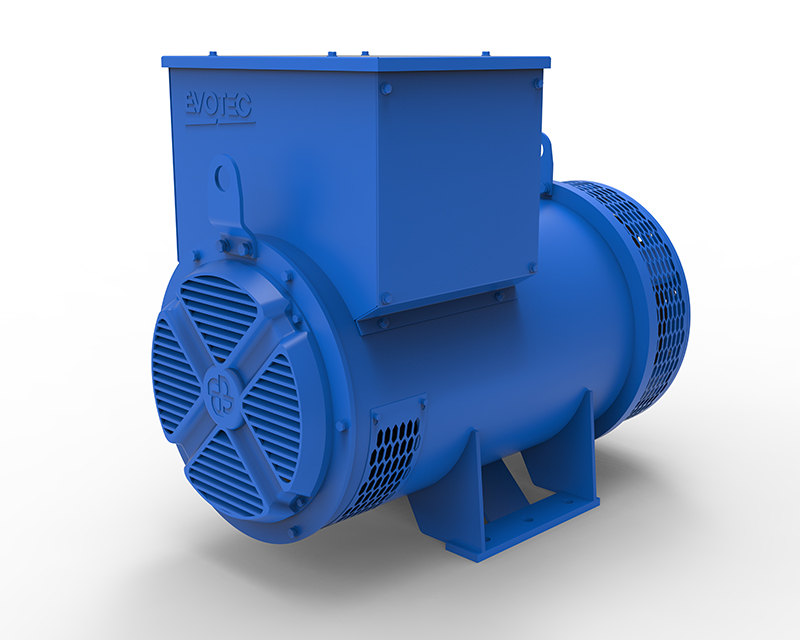 EVO228 Series Industrial Alternator 50/190kVA，400/480V，50/60Hz，4/6/8/10Pole