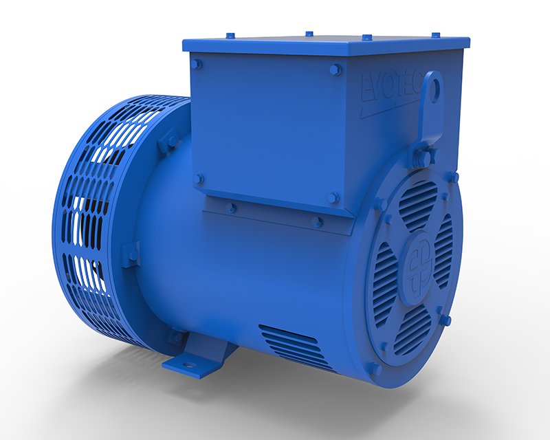 EVO168 Series Industrial Alternator 8.5/27kVA，400/480V，50/60Hz，4/6/8/10Pole 