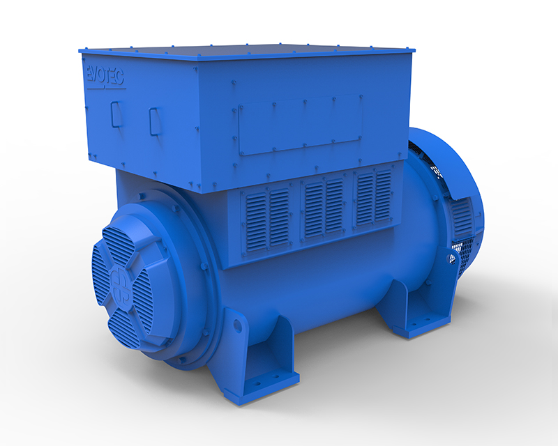 EVO428 High-Voltage Series Generator 500/1625kVA，3300/15000V，50/60Hz，4/6/8/10Pole