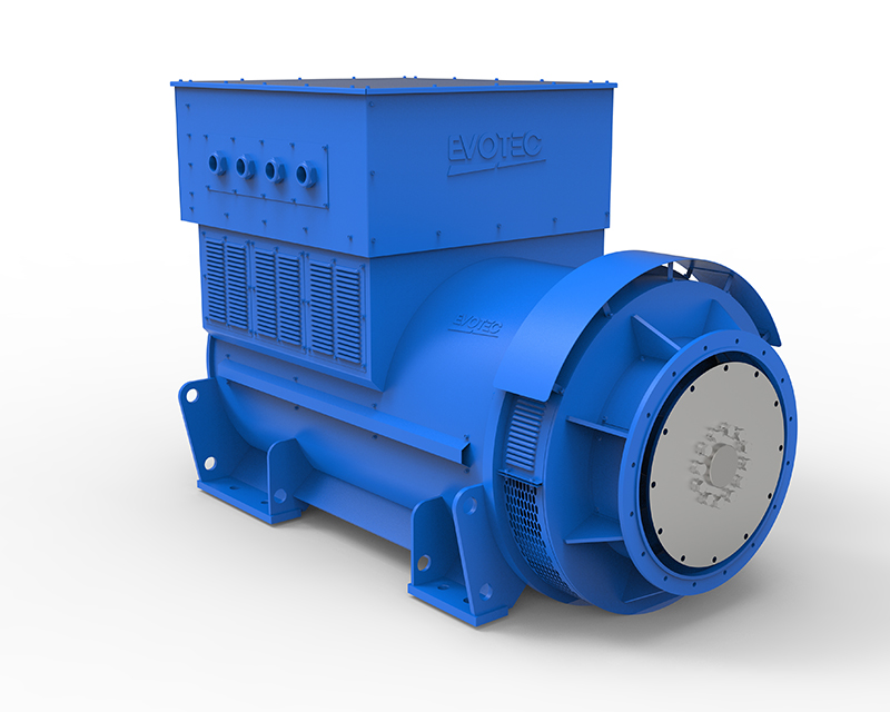 EVO468 High-Voltage Series Generator 500/1625kVA，3300/15000V，50/60Hz，4/6/8/10Pole