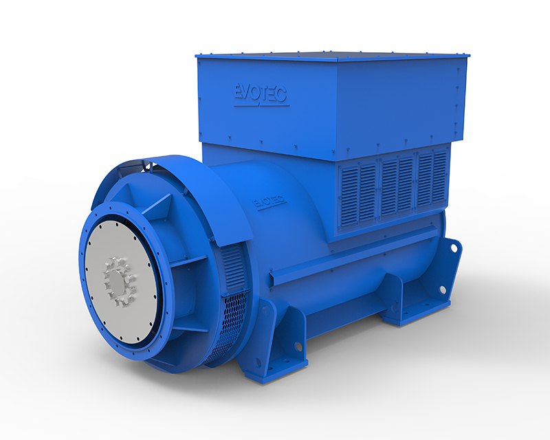 EVO468 High-Voltage Series Generator 500/1625kVA，3300/15000V，50/60Hz，4/6/8/10Pole