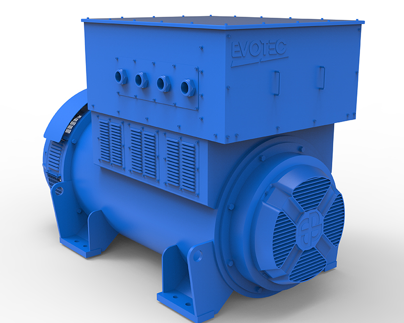 EVO428 High-Voltage Series Generator 500/1625kVA，3300/15000V，50/60Hz，4/6/8/10Pole